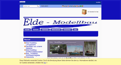 Desktop Screenshot of elde-modellbau.com